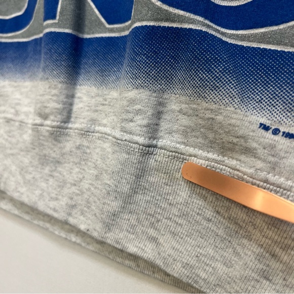 Vintage 90s Detroit Lions NFL Football Big Logo Crewneck Sweater Men’s Large - Picture 2 of 7